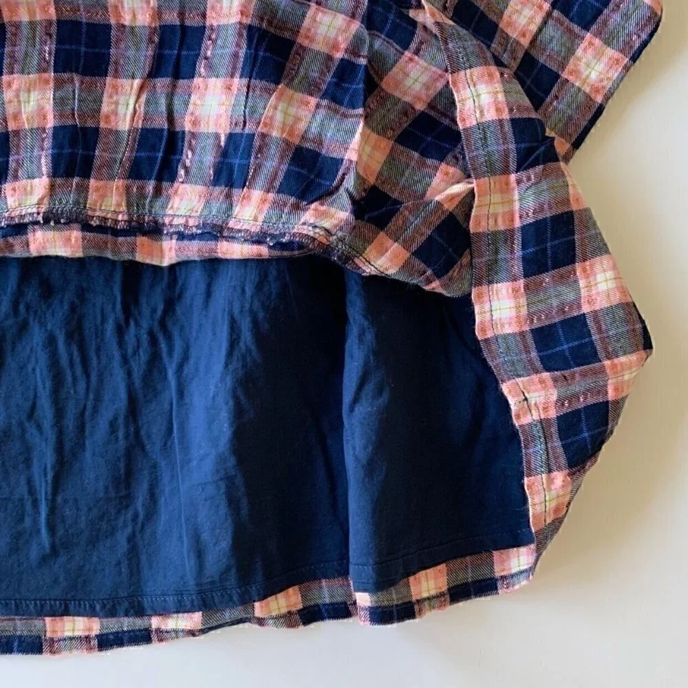 NWT Mini Boden Frill Tiered Long-sleeve Girl Dress 9-10 Years
